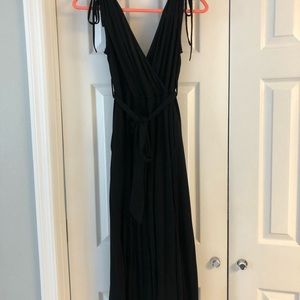 Black Flare Leg Jumpsuit size M